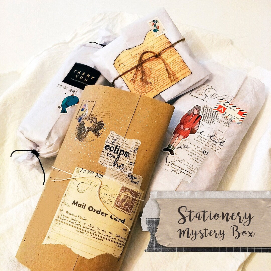Planner Mystery Box, Stationery Mystery Box, Stationery Planner Grab