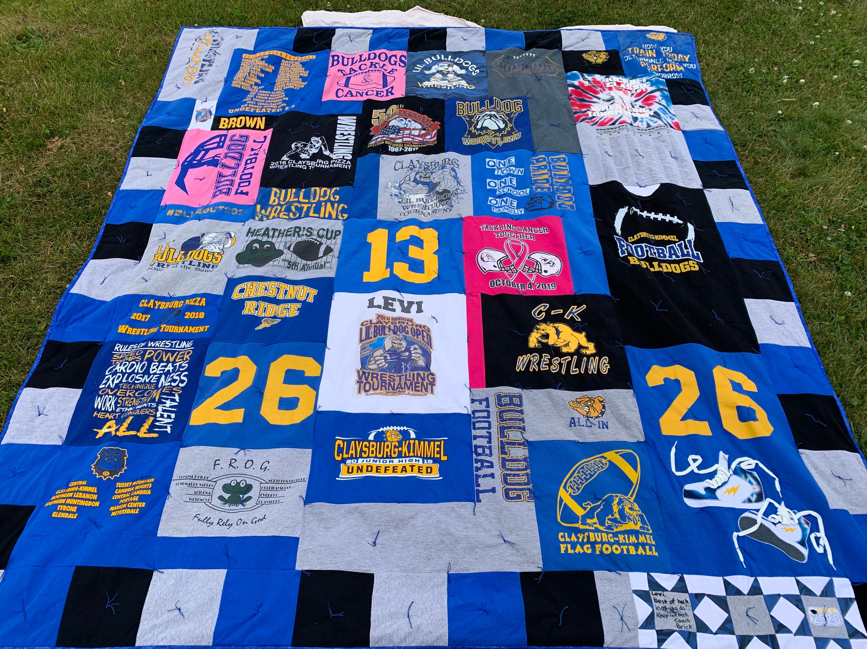 tshirt blanket etsy