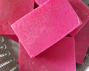 Cranberry spice cold process soap