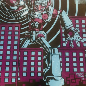 XLUSIV Robot Screen Print Art