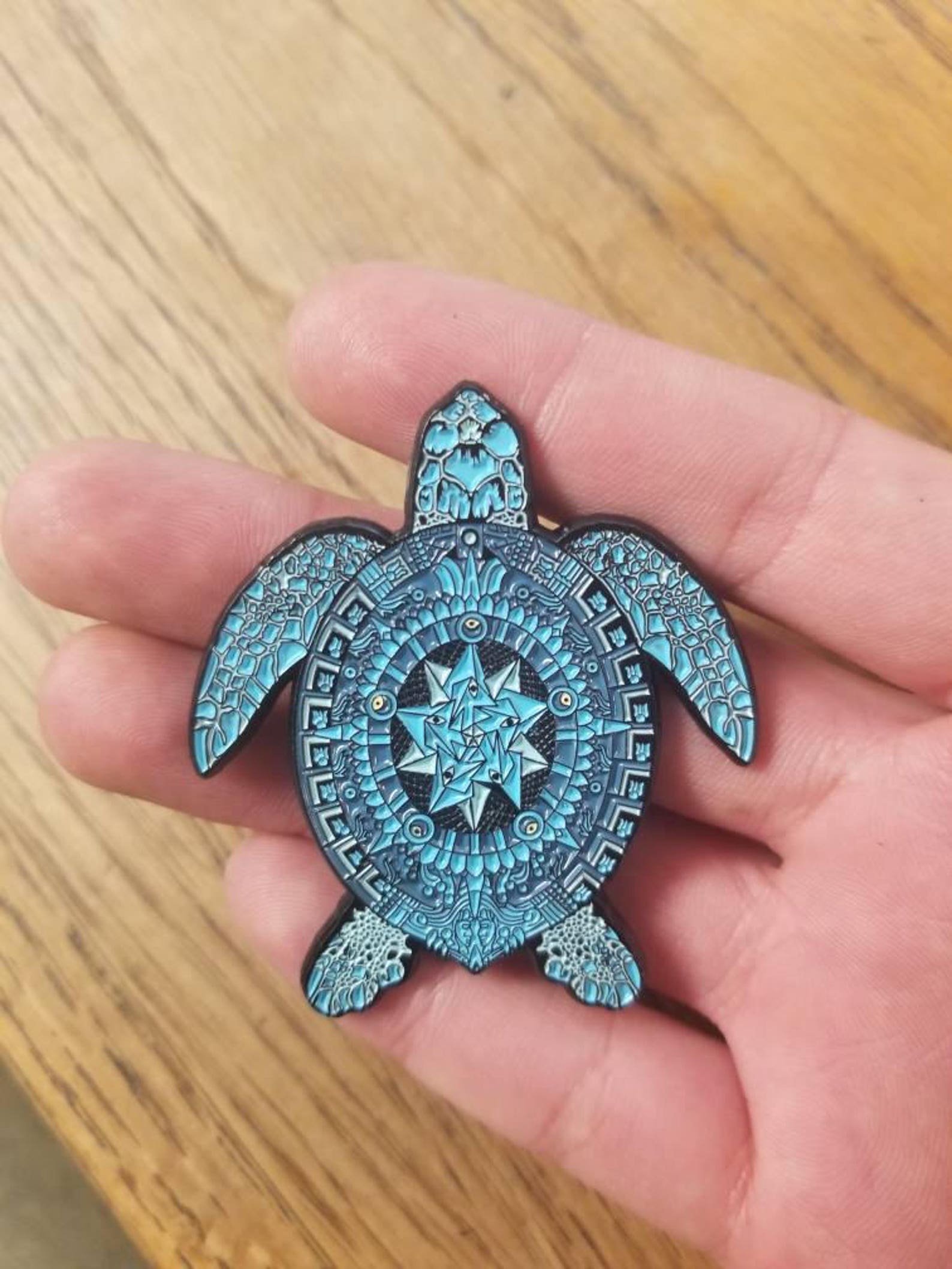Turtle Pin Etsy