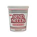 XLUSIV Send Noods - Ramen Noodle Hat Pin - Cup of Noodle Pin 