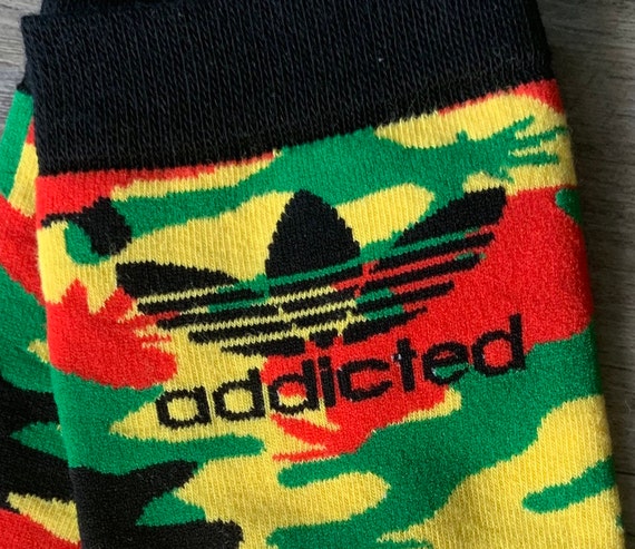 adidas rasta socks