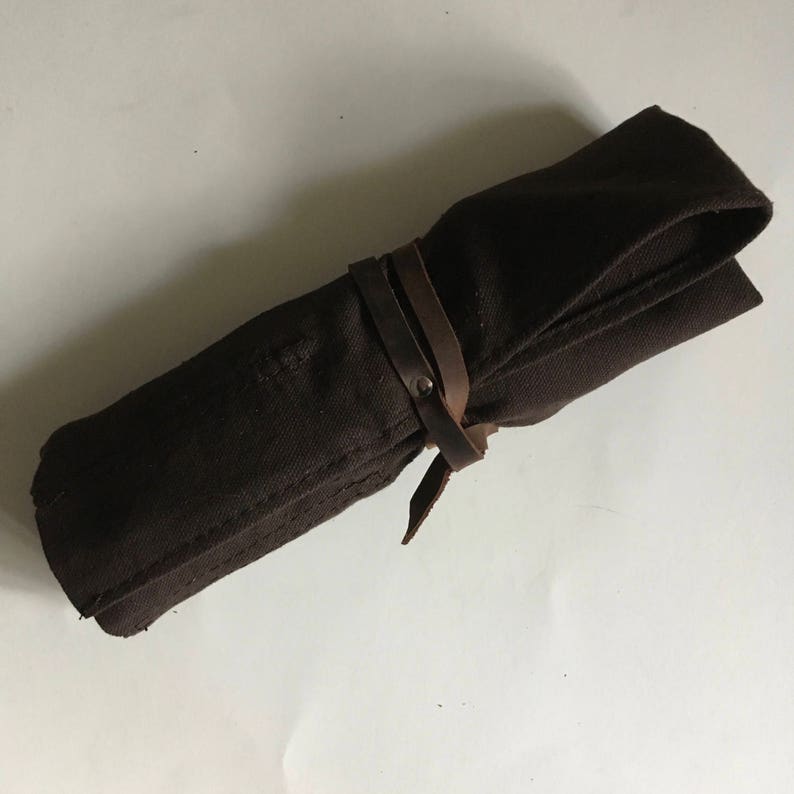 Spoon Roll Small Knife Roll Chef's Tool Roll Etsy