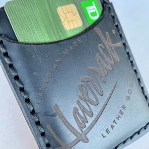 Herren Leder Portemonnaie mit Geldklammer, Fronttasche Portemonnaie, 3. Jahrestag Geschenk für Mann