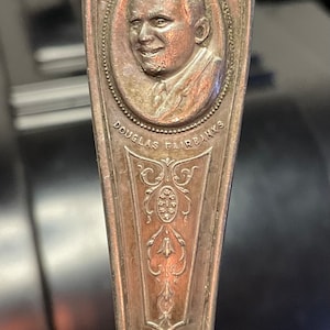 Douglas Fairbanks Spoon, Oneida community par plate spoon