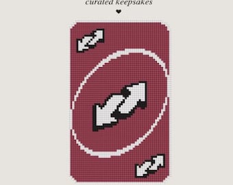 Reverse Uno Nadelspitze Muster PDF | Uno Deluxe Nadelspitze Stickmuster | Digitaler Download