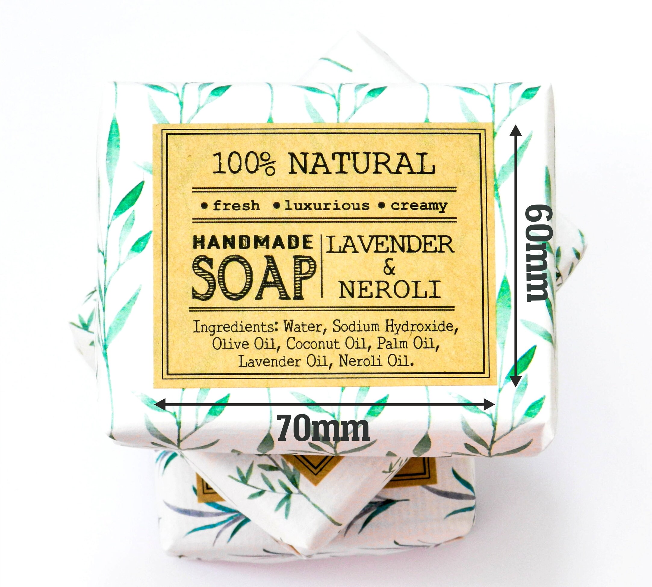 36 Botanical Soap Packaging Wrapping Kit/SOAP NOT Etsy