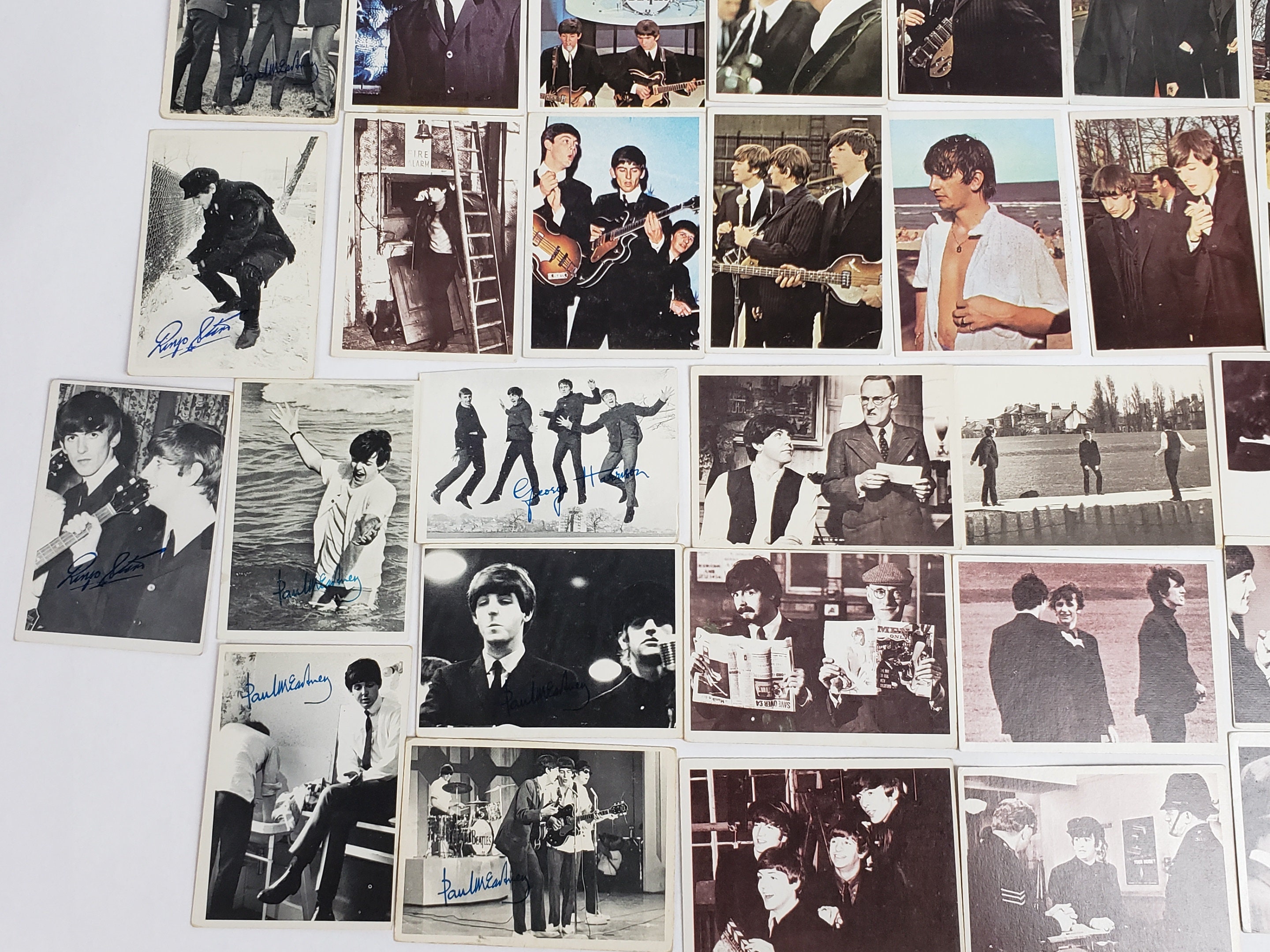 The BEATLES music trading cards vintage mixed lot of retro Etsy