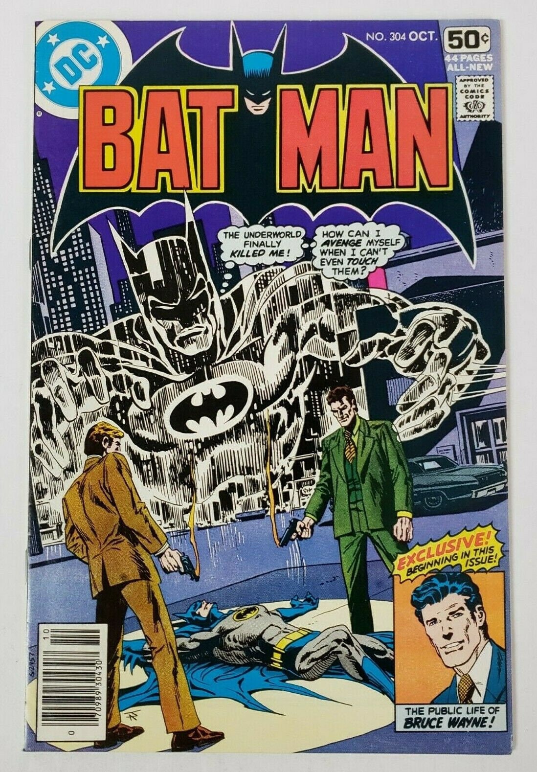 1978 BATMAN Comic Book 304 original vintage retro DC Comics Etsy