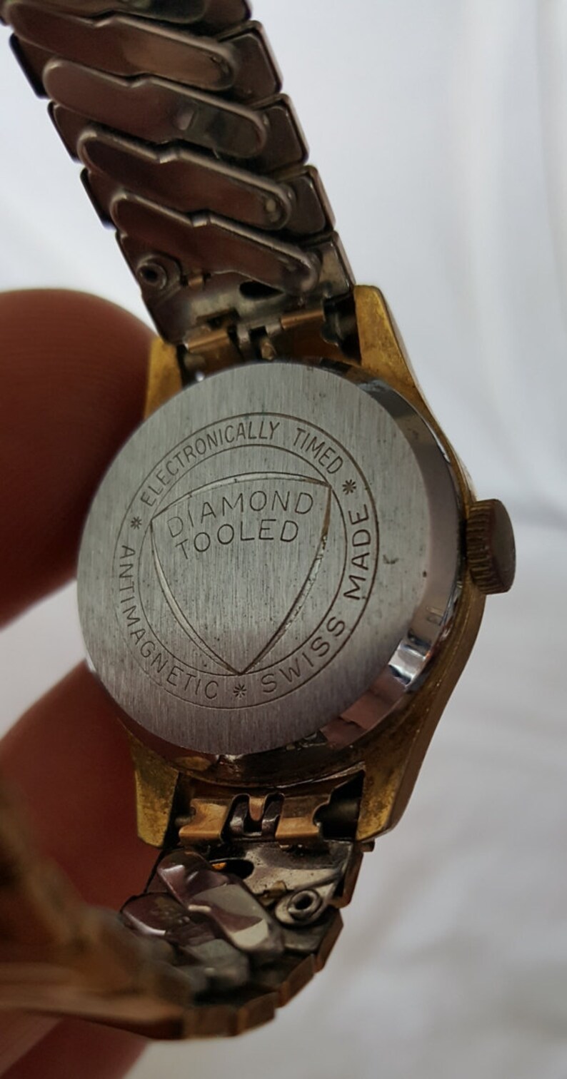 Ingraham antimagnetic woman's wrist watch swiss made | Etsy