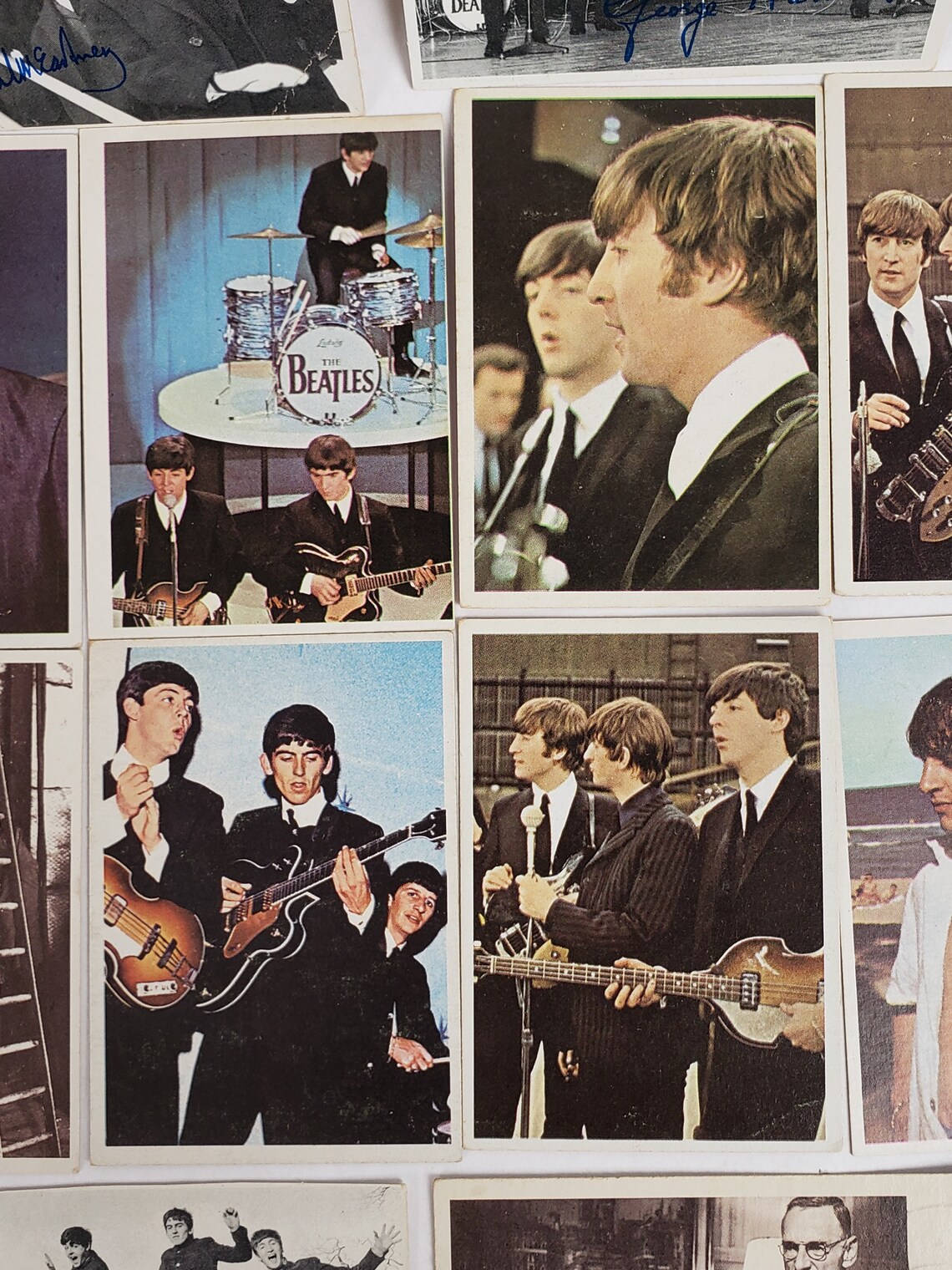 The BEATLES music trading cards vintage mixed lot of retro Etsy