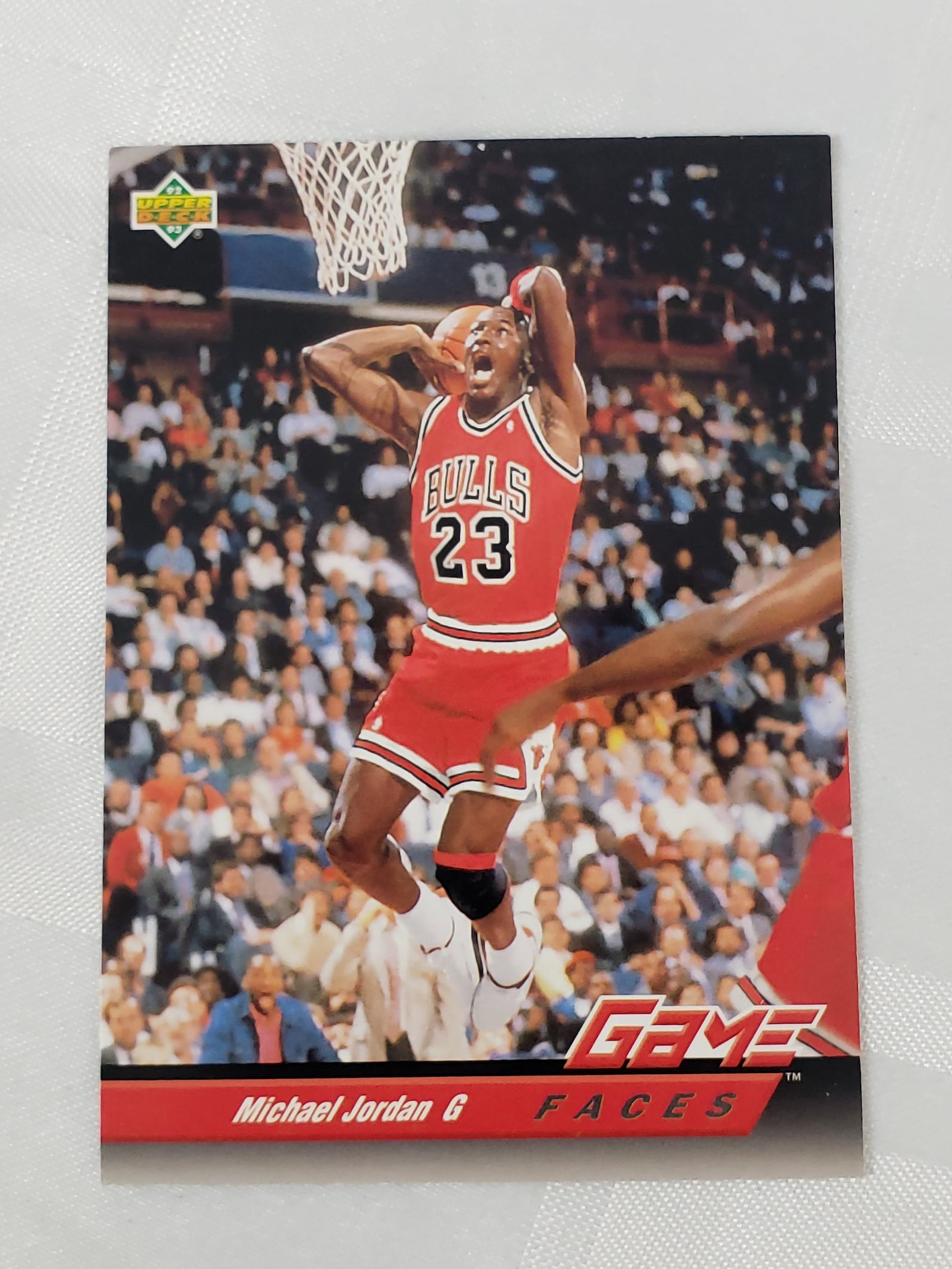michael jordan upper deck baseball card 1993