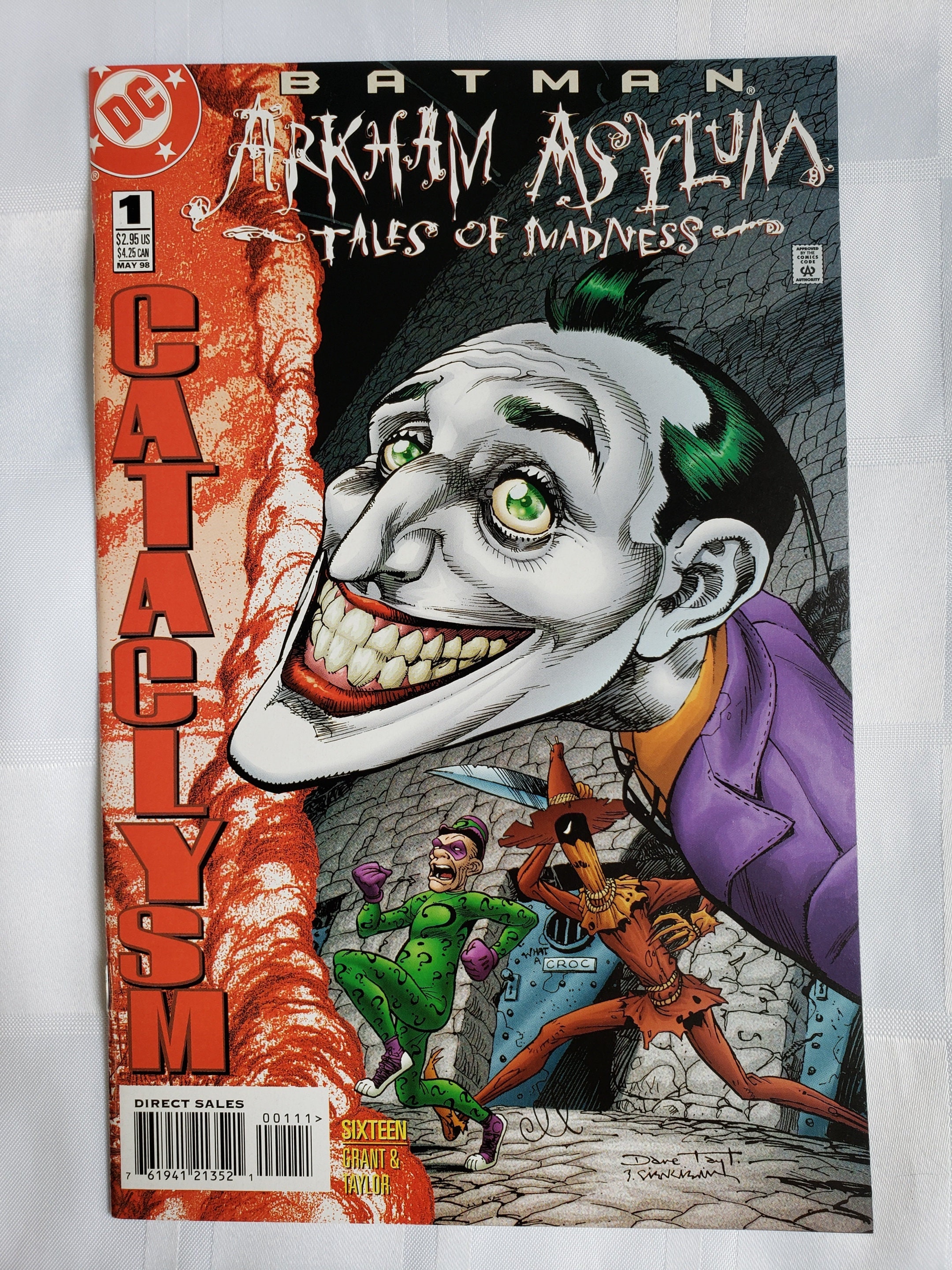 Batman Arkham Asylum Tales of Madness número anterior 1 DC - Etsy España