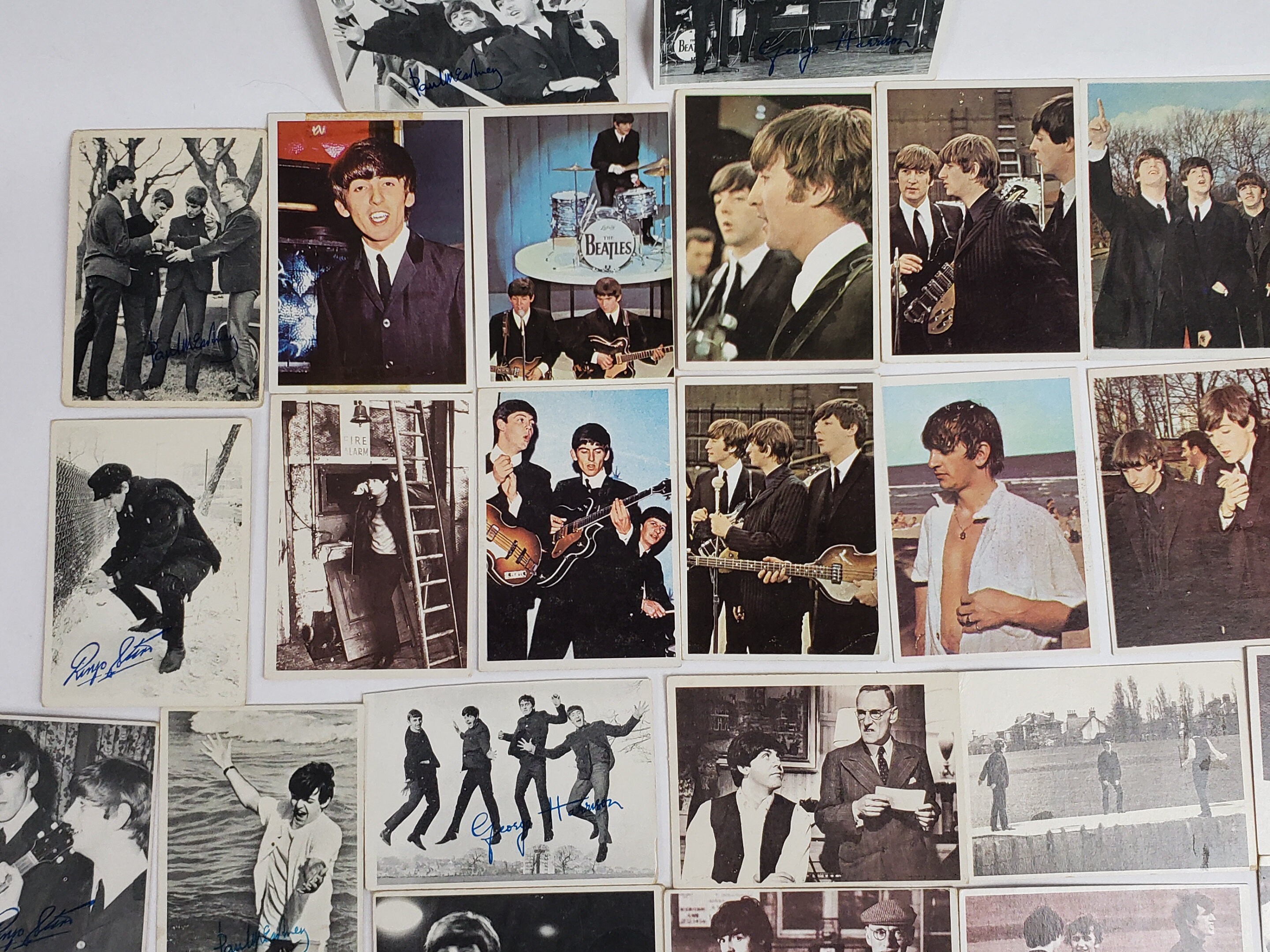 The BEATLES music trading cards vintage mixed lot of retro Etsy