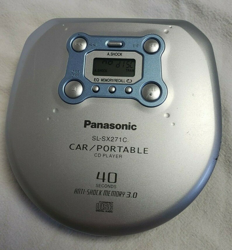 PANASONIC SLSX271C CD player portable personal music Etsy