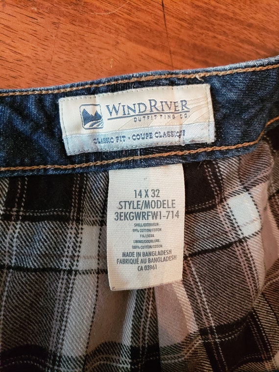 Wind River insulated woman's blue jeans 