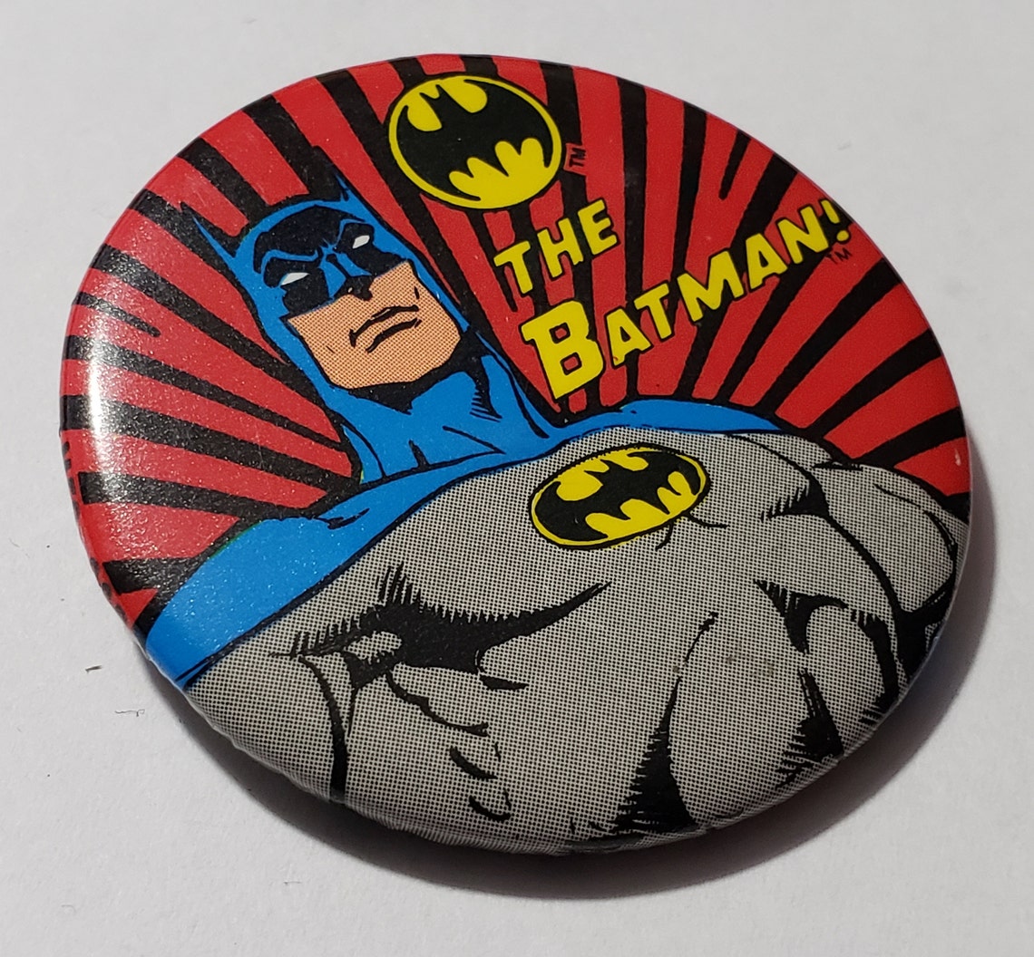 batman button collection