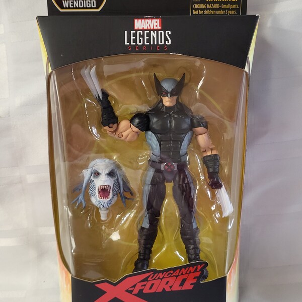 WOLVERINE Marvel Legends action build a figure Wendigo NEW - 630509825424