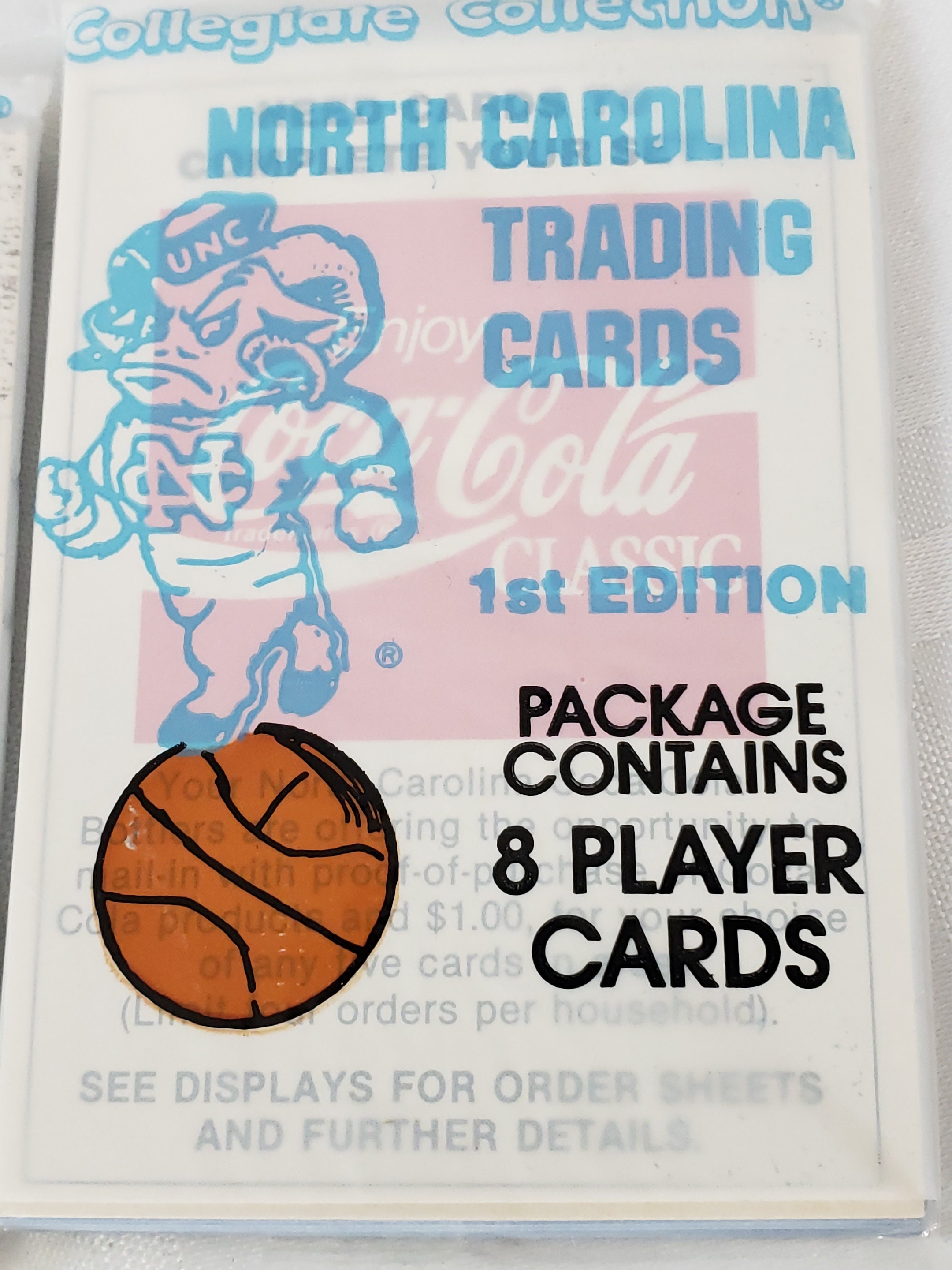 North Carolina Trading Cards 1st edition unopened package lot Etsy