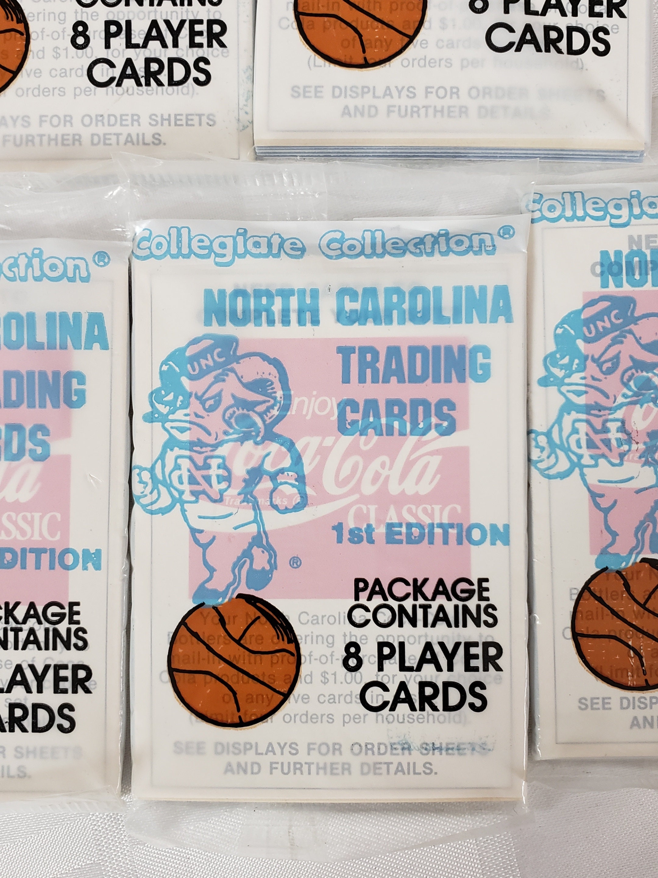 North Carolina Trading Cards 1st edition unopened package lot Etsy