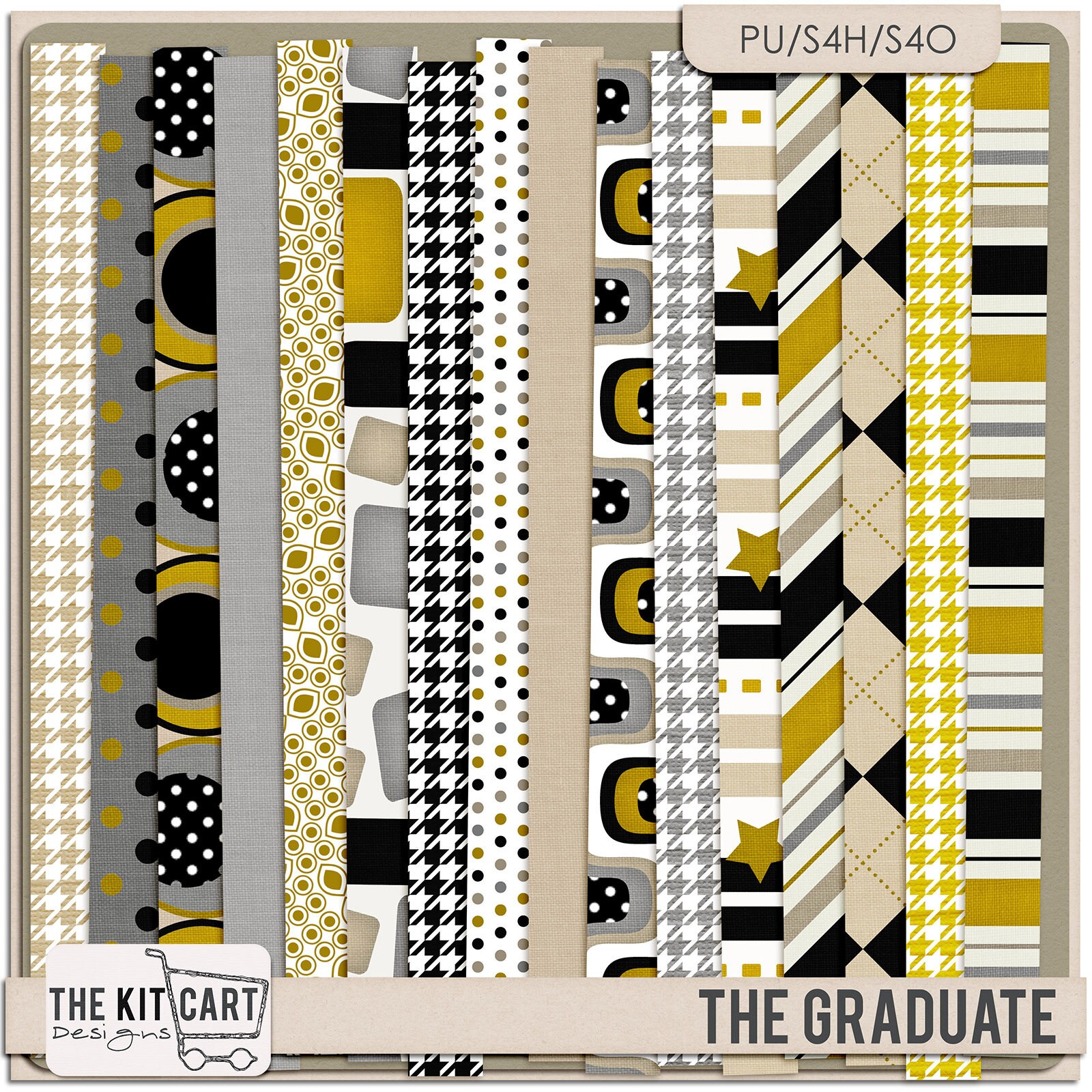 The Graduate Graduation Digital Scrapbook Kit Etsy