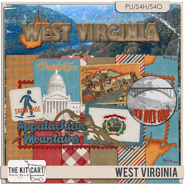West Virginia Etsy