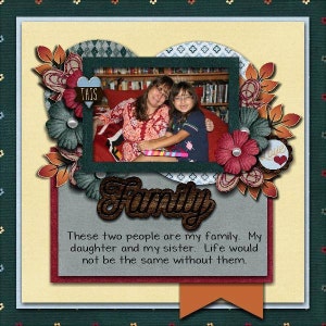 Family Love Digital Scrapbook Kit image 4