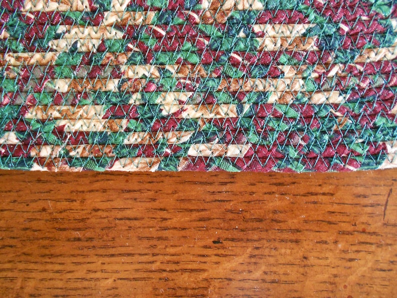 Fabric Wrapped Clothesline Placemat and Coaster Set Etsy