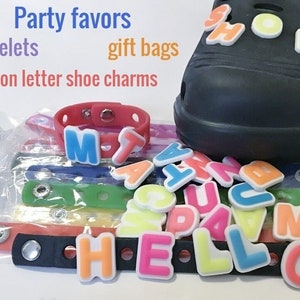 Discontinued Items SMALL LETTER a Z Plastic Crocs Shoes Letter Charms  Colorful Shoe Letter Charn Small Alphabets Charm Shoe Charms Crocs -   Sweden