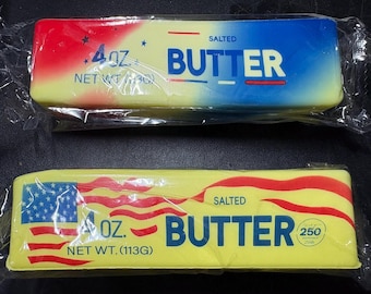 Butter squishy, pink, yellow, rainbow, patriotic preorder by Tuesday
