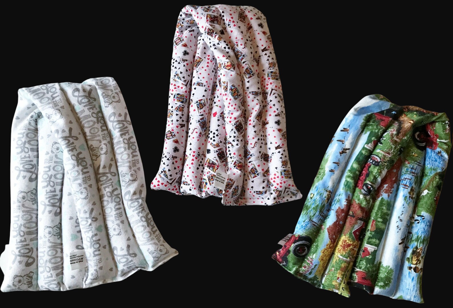 Rice Neck Warmers Microwavable Cold Pack Lavender Scented Etsy