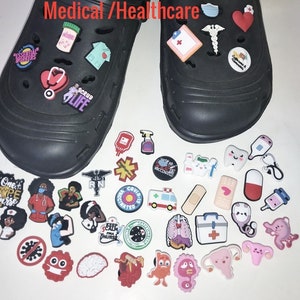 Healthcare Croc Charms Nurse Shoe Charms Doctor Shoe Charms 