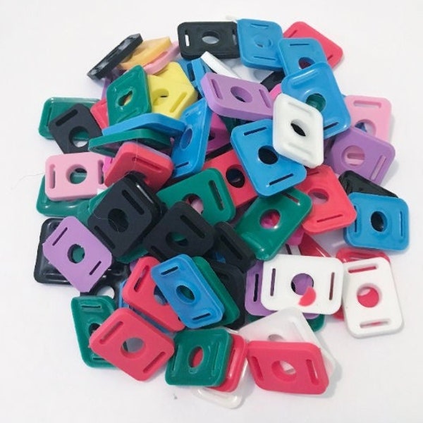 Shoe lace adapters for charms, sneakers, shoes, shoelaces on shoes, various colors, accessory, interchange charms