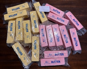 Butter squishy, pink, yellow, rainbow preorder by Tuesday