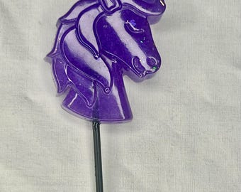 Purple Unicorn Resin Evilstick – Handmade Impact Play Toy – Discreet Kink Paddle – Sensation Impact Stick – Unique BDSM Toy