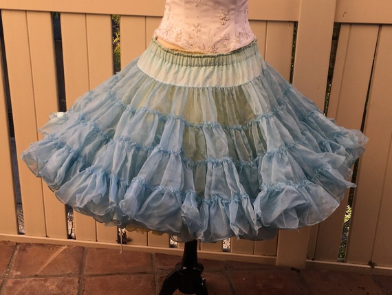 Blue Petticoat - 1950's Vintage
