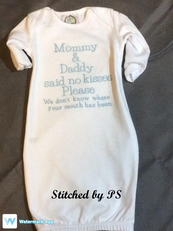 mommy said no kisses outfit