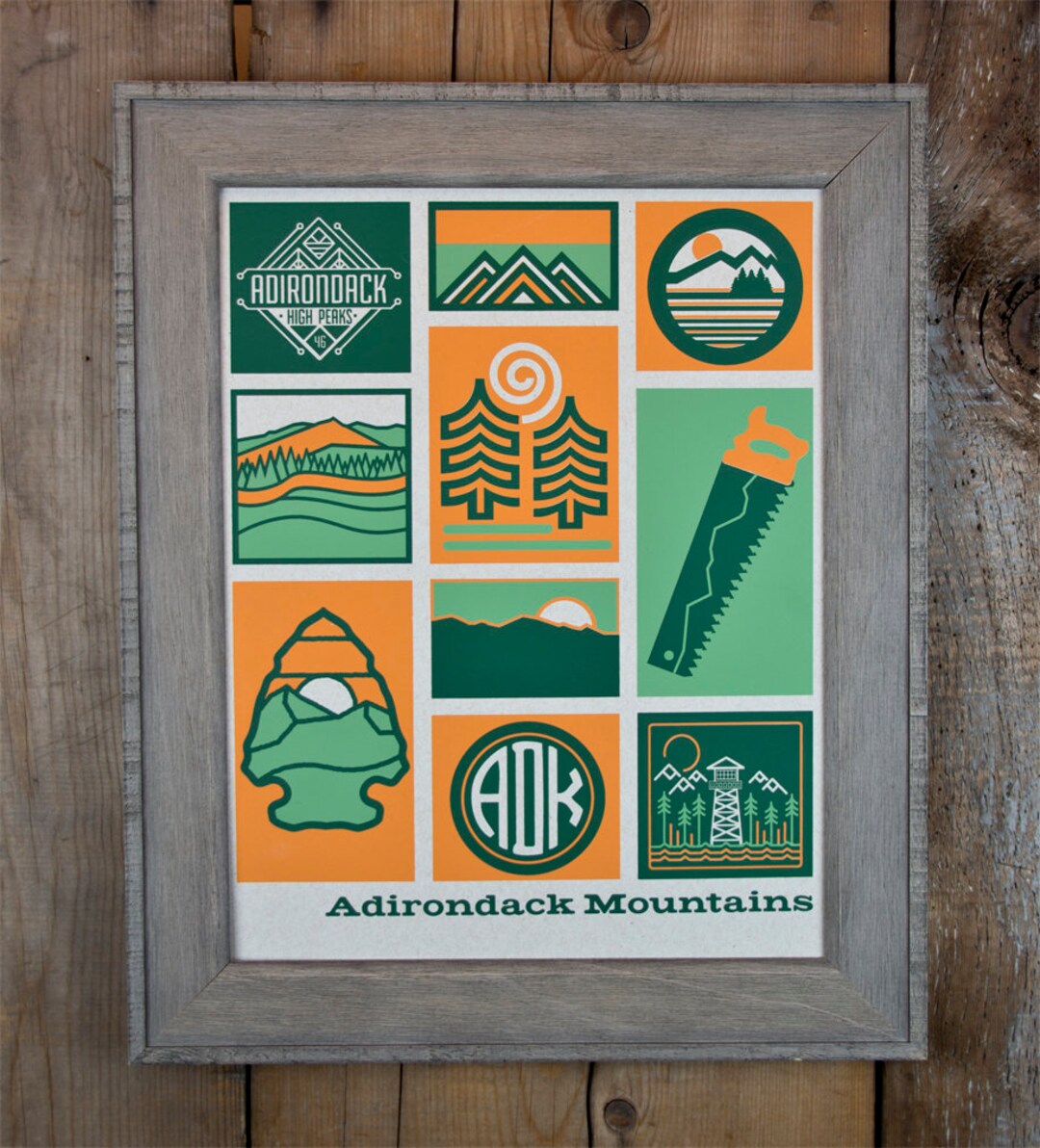 Adirondack Icons - Etsy