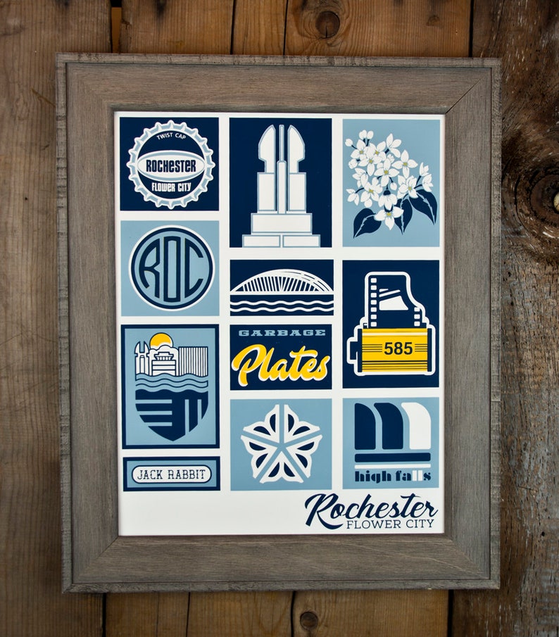 Rochester Icons - Etsy