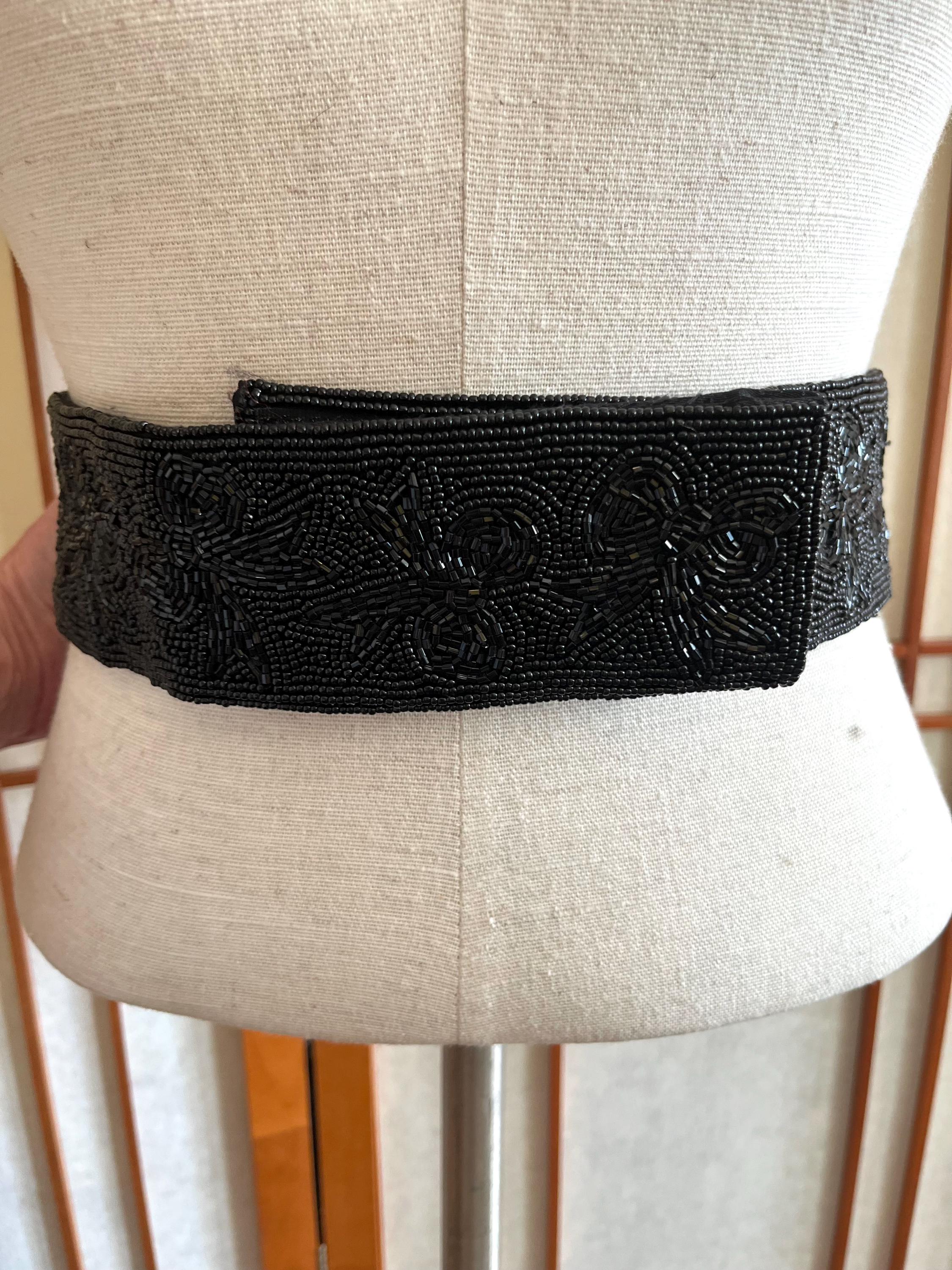 Beaded Velcro close belt, medium Beaded Velcro Belt - Etsy main image 4
