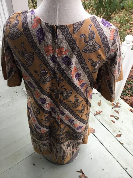 Sale! Wonderful Hippie Tunic Dress Handmade 70s T… - image 7