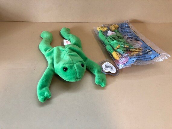 legs the frog beanie baby