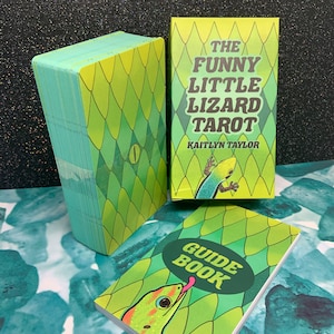 The Funny Little Lizard Tarot- Deck with Guidebook