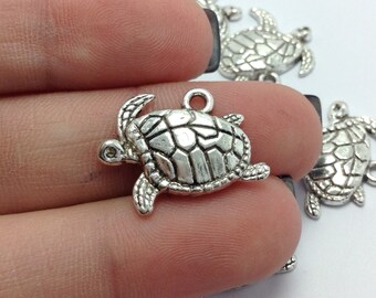 20pcs Tibetischen Silber Sortiert Ocean Sea Turtle Tortoise Charms Anhänger 20pcs Tibetischen Silber Sortiert Ocean Sea Turtle Tortoise Charms Anhänger