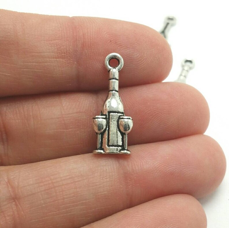 BULK 50 Wine Bottle Charms Wine Charms Drink Charms Bulk Etsy