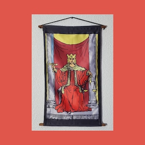 Justice Tarotkaart decoratieve stoffen wanddecoratie