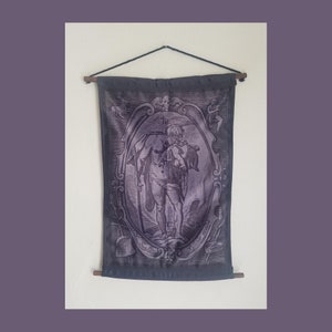 Roman God Saturn decorative cloth wall hanging