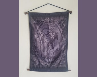 Roman God Saturn decorative cloth wall hanging