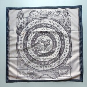 Art Nouveau Numerology Divination Casting Cloth
